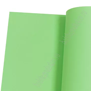 Лист фоамирана 60х70 см "Зефирный. Светло-зеленый", толщина 1 мм