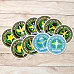 Набор высечек из бумаги "Армейский альбом" (ScrapMania)