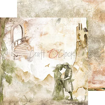 Бумага "Bittersweet heights 01" (CraftO'clock)