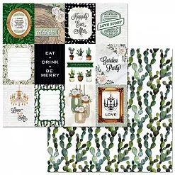 Бумага "Garden party. Celebrate" (BoBunny) Бумага "Garden party. Celebrate" (BoBunny)