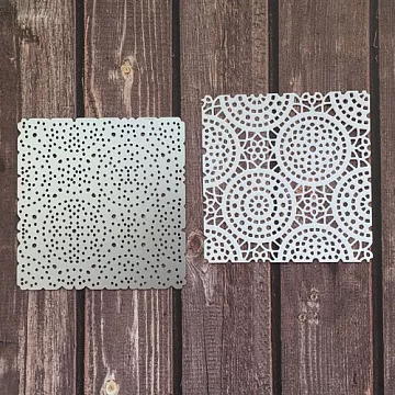 Нож для вырубки "Фон. Кружево" (Scrapman)