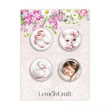 Набор фишек "Cotton candy. Girl" (Lemon Craft)