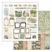 Набор бумаги 20х20 см "Вдали от города", 9 (Ромалетта)