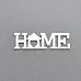Украшение из чипборда "Home"
