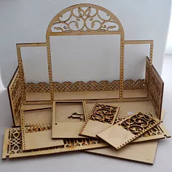 Заготовка из фанеры "Балкон" (LAE) Заготовка из фанеры "Балкон" (LAE)