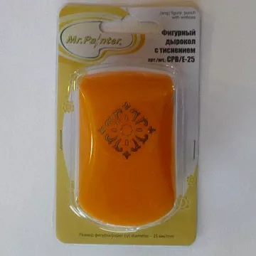 Дырокол Mr.Painter 2,5 см с тиснением "Узор" (Mr.Painter)