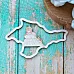 Украшение из чипборда "Ялта" (ScrapКрым)
