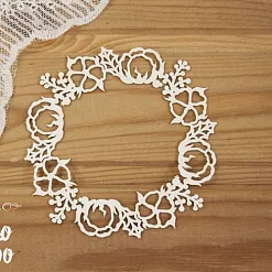 Чипборд "Рамка из хлопка 2" (Просто небо) Чипборд "Рамка из хлопка 2" (Просто небо)