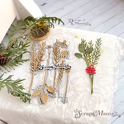 Нож "Ботаника. Ветки на ножках", 2,6х10,3 см (ScrapMania)