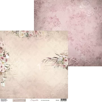 Бумага 30х30 см "Кантри свадьба. Лист 02" (Scrapodelie) Бумага 30х30 см "Кантри свадьба. Лист 02" (Scrapodelie)