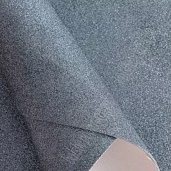 Лист фоамирана А4 с глиттером "Черное серебро", на клеевой основе, 2 мм