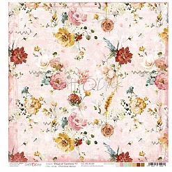 Бумага 30х30 см "Rays of Sunshine 02" (CraftO'clock)