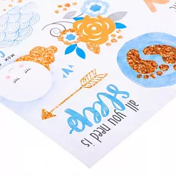 Бумага с глиттером 29х30,5 см "Малыш" (АртУзор)