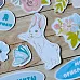 Набор высечек из бумаги "Небесное приключение", 55 шт (ScrapMania)