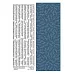 Лист с картинками 10х30 см "Снежинки-мандаринки. Надписи" (ScrapMania)