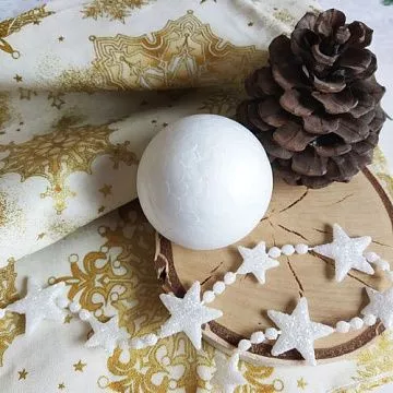 Заготовка из пенопласта "Шар", диаметр 5 см