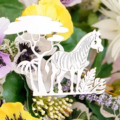 Чипборд "Зебра", 9х7 см (LeoMammy)