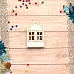 Чипборд "Имбирное Рождество. Шейкер. Дом с двумя окнами. Мини" (ScrapMania) Чипборд "Имбирное Рождество. Шейкер. Дом с двумя окнами. Мини" (ScrapMania)
