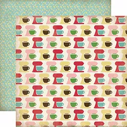 Набор бумаги 30х30 см "Homemade with Love", 12 листов (Carta Bella) Набор бумаги 30х30 см "Homemade with Love", 12 листов (Carta Bella)