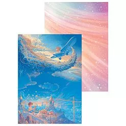 Набор бумаги А4 "Мир фантазий", 9 листов (CraftStory)