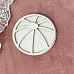 Заготовка для тиснения "Мячик", 8 см (LeoMammy)
