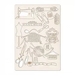 Набор украшений из чипборда "Швейная" (Mr.Painter)