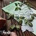 Нож "Нежные листочки", 3,8х4,1 см (AgiArt) Нож "Нежные листочки", 3,8х4,1 см (AgiArt)