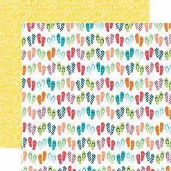 Набор бумаги 15х15 см "Summer party", 24 листа (Echo Park)