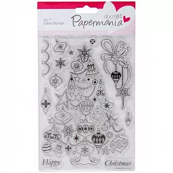 Набор штампов "Елка из игрушек" (DoCrafts)