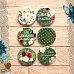 Набор фишек "Марсала. Зеленое счастье" (ScrapMania)