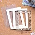 Шейкер "Фономикс. Новогодний. Ажурная рамка большая", 8,9х12 см (ScrapMania)