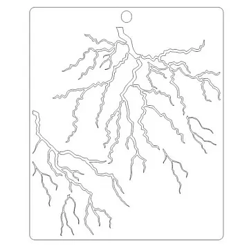 Трафарет "Молния (CraftStory)" (CraftStory)