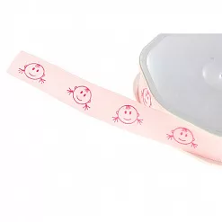 Лента атласная "Девочка", 1,6 см, длина 90 см