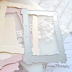 Нож "Бамбуковая рамка" 11х14,8 см (ScrapMania)