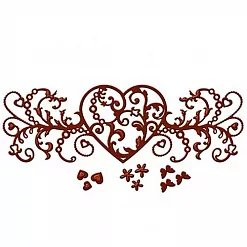 Набор ножей для вырубки "Королевская любовь" (Spellbinders) Набор ножей для вырубки "Королевская любовь" (Spellbinders)