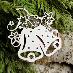 Чипборд "Колокольчики", 6,3х6,4 см (LeoMammy)