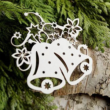 Чипборд "Колокольчики", 6,3х6,4 см (LeoMammy)