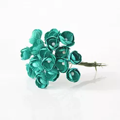 Букет лютиков "Темно-бирюзовый", 5 шт (Craft)