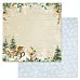 Бумага "Дачный Новый Год. Пушистый снег" (ScrapMania)
