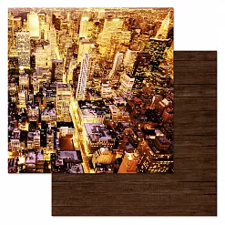 Набор бумаги 20х20 см "Мужчина на миллион", 12 листов (ScrapMania)