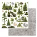 Набор бумаги 30,5х30,5 см "Тайга", 12 листов (ScrapMania) Набор бумаги 30,5х30,5 см "Тайга", 12 листов (ScrapMania)