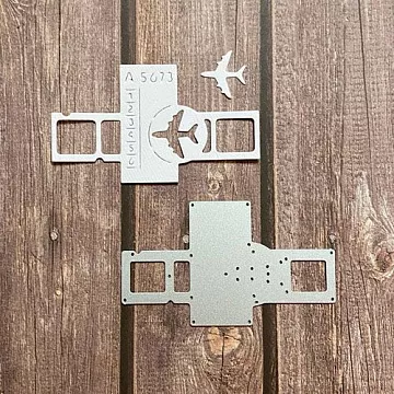 Нож "Билетик 6", 8х4,6 см (Scrapman)