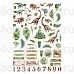 Набор высечек из бумаги "Эра динозавров", 68 шт (ScrapMania)