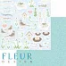 Набор бумаги 15х15 см "Зарисовки весны", 24 листа (Fleur-design)