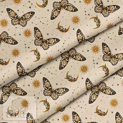 Отрез ткани 79х50 см "Созвездие мотылька" (Cotton)