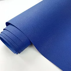 Отрез экокожи 33х70 см "Переплетный. Змеиная кожа. Яркий синий" 