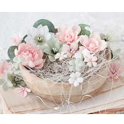 Набор цветов "Персиковый сад", 15 шт (Me Flowers)