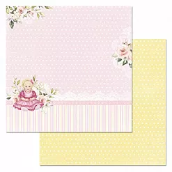 Набор бумаги 20х20 см "Кудряшка", 12 листов (ScrapMania)