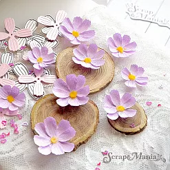 Нож "Цветок. Космея простая", 3,4х3,4 см (ScrapMania)