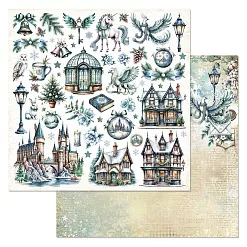 Набор бумаги 20х20 см "Рождество у волшебников", 12 листов (ScrapMania) Набор бумаги 20х20 см "Рождество у волшебников", 12 листов (ScrapMania)